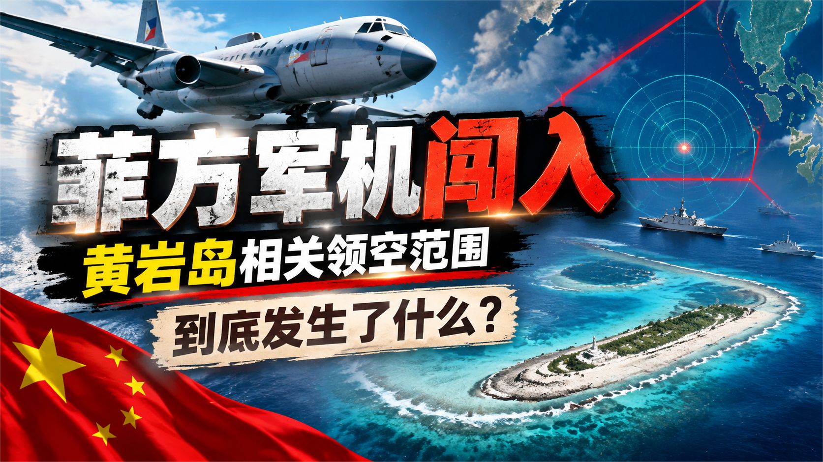 菲方军机闯入，黄岩岛相关领空范围，到底发生了什么？