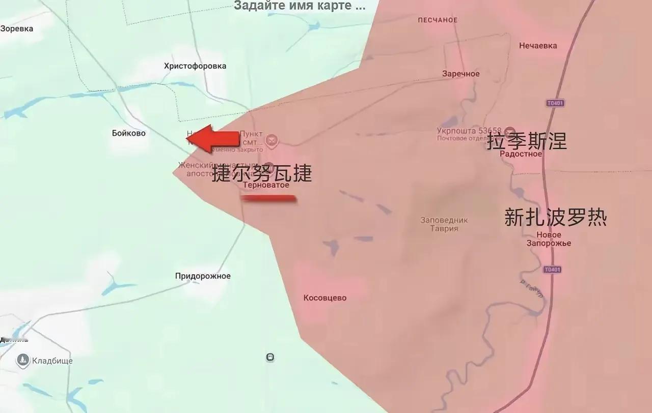 捷尔努瓦捷高地易手，俄军打开扎波罗热平原大门！
古利艾波列以北的捷尔努瓦捷高地被