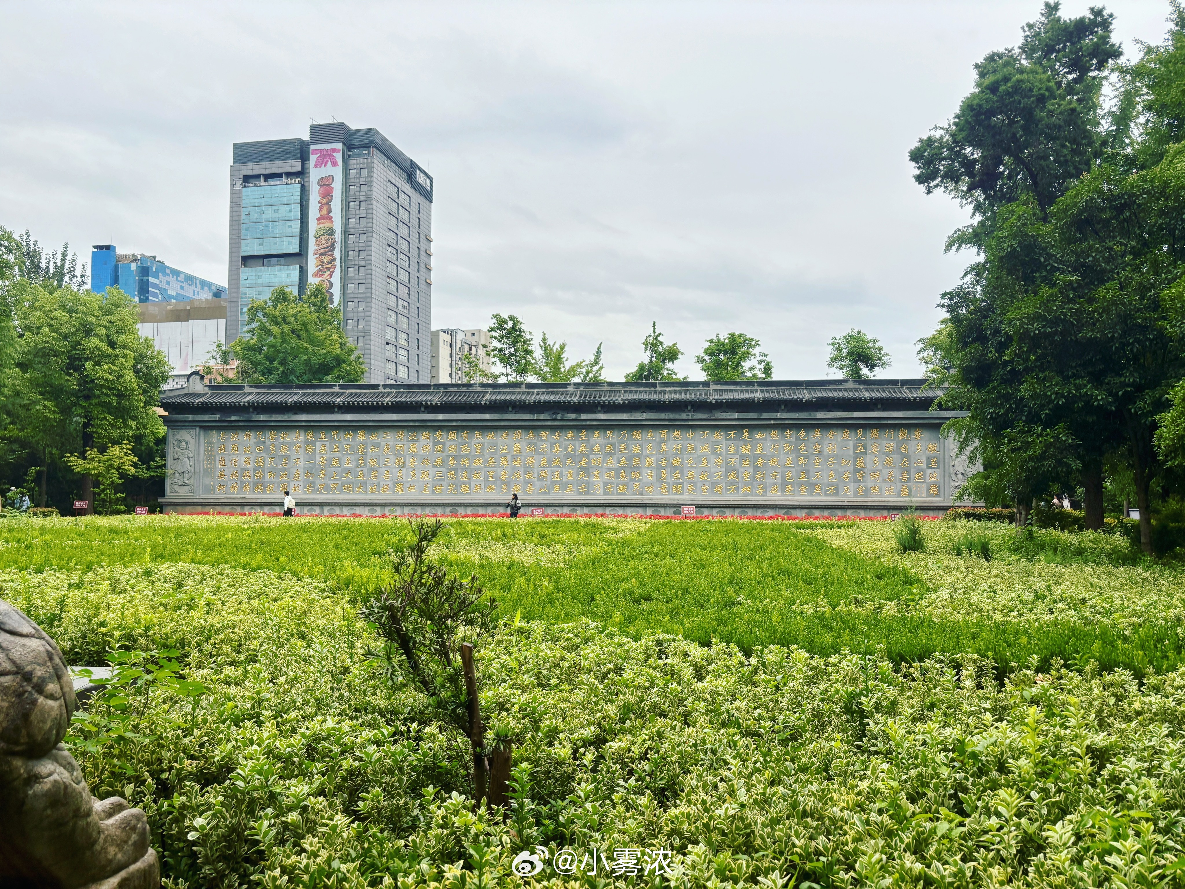这个大兴善寺，本地几个朋友跟我说是西安本地人最爱去，加上现存历史最悠久+许愿最灵
