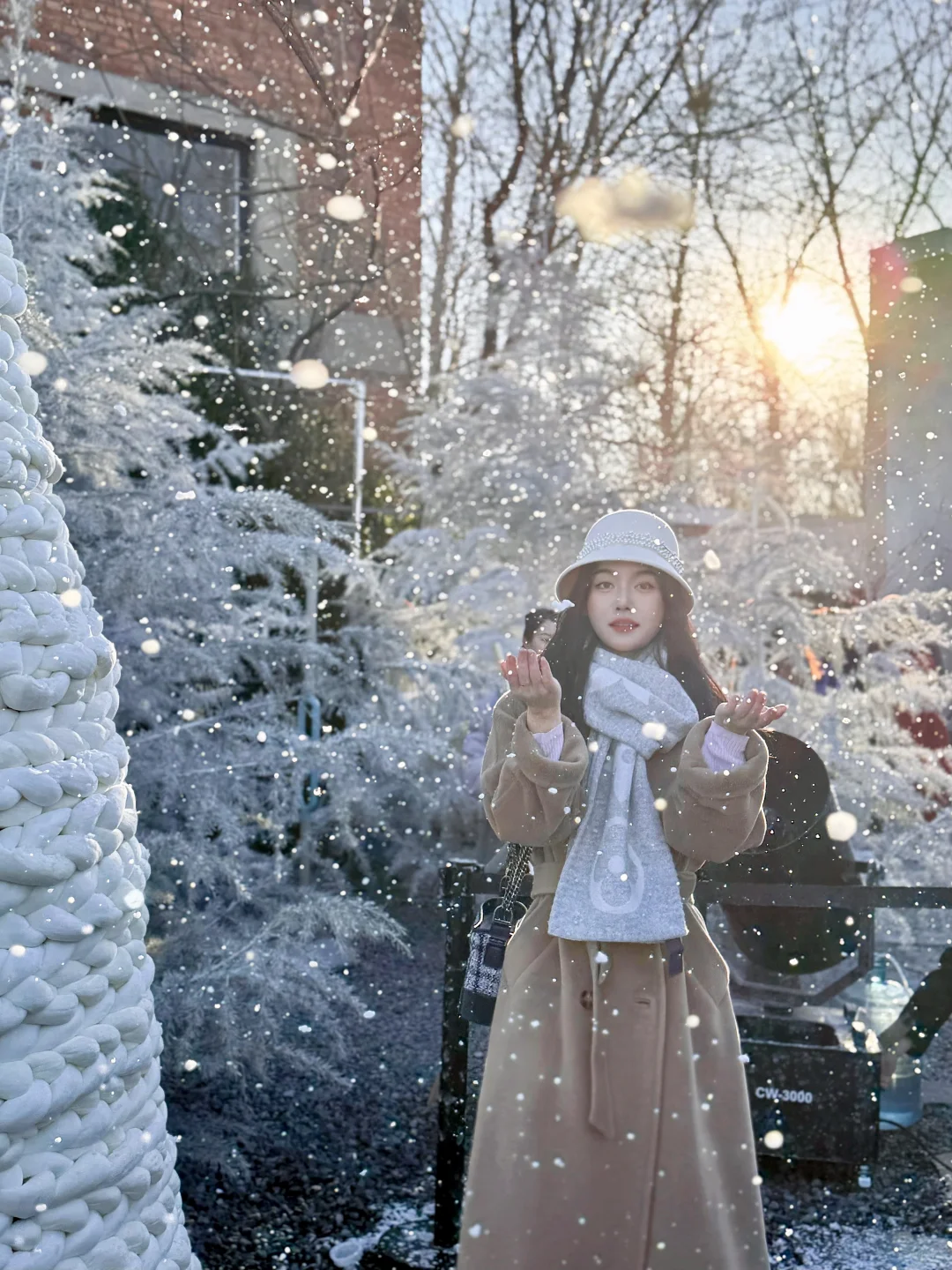 北京局部有暴雪～0️⃣元拍出北海道氛围