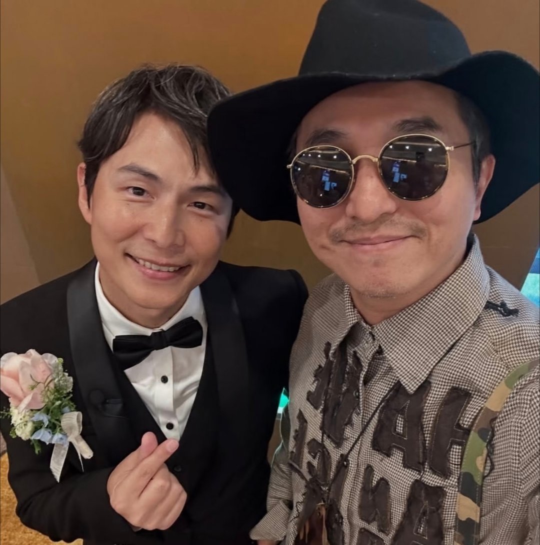 孙协志婚礼，梦回台偶。陈乔恩也去了，好多熟人！！！陈欣怡和陈林西施女士、范芸熙、