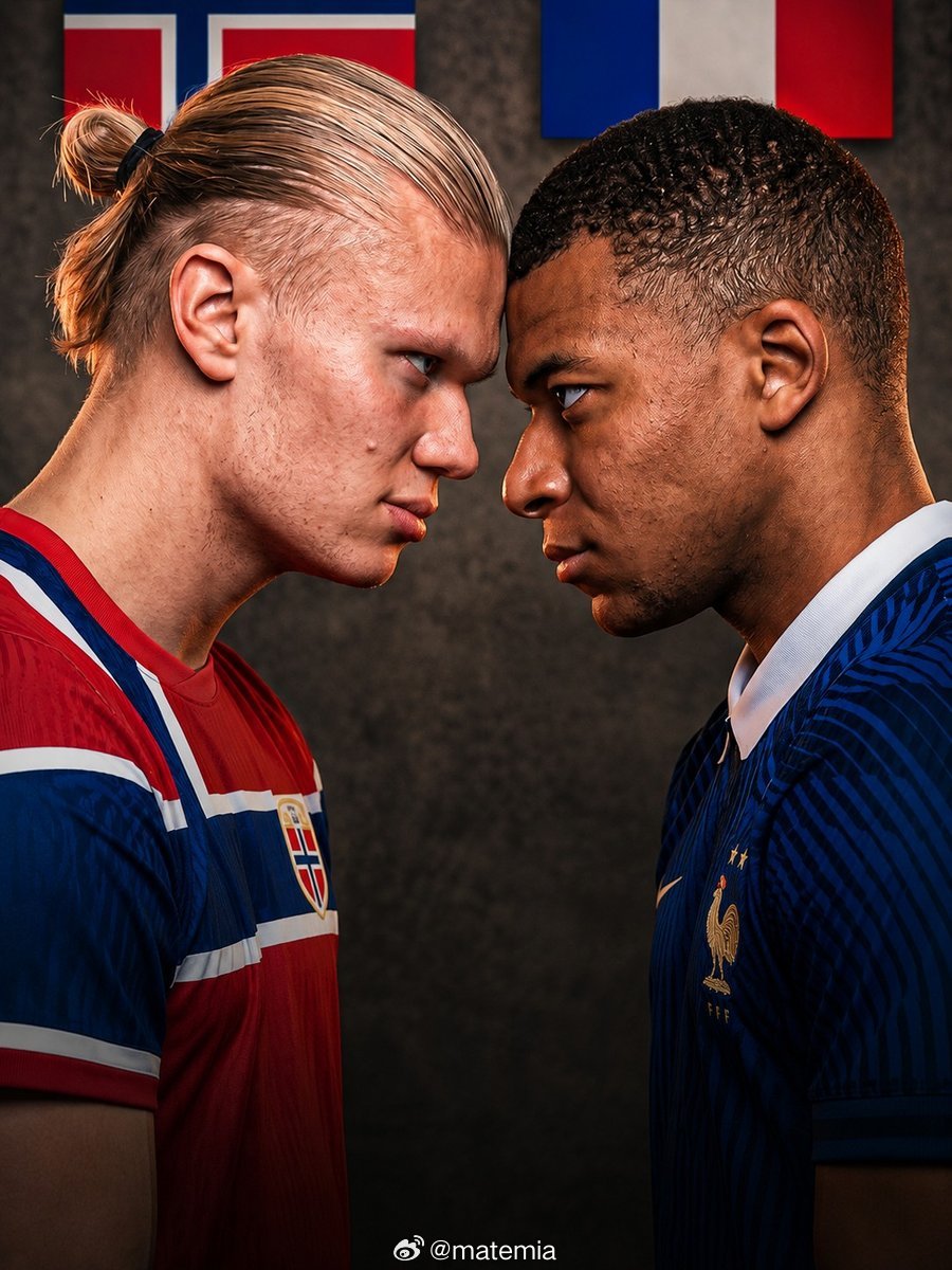 🇳🇴 哈兰德 vs 姆巴佩 🇫🇷 2026世界杯首场焦点对决！⚔️🏆谁