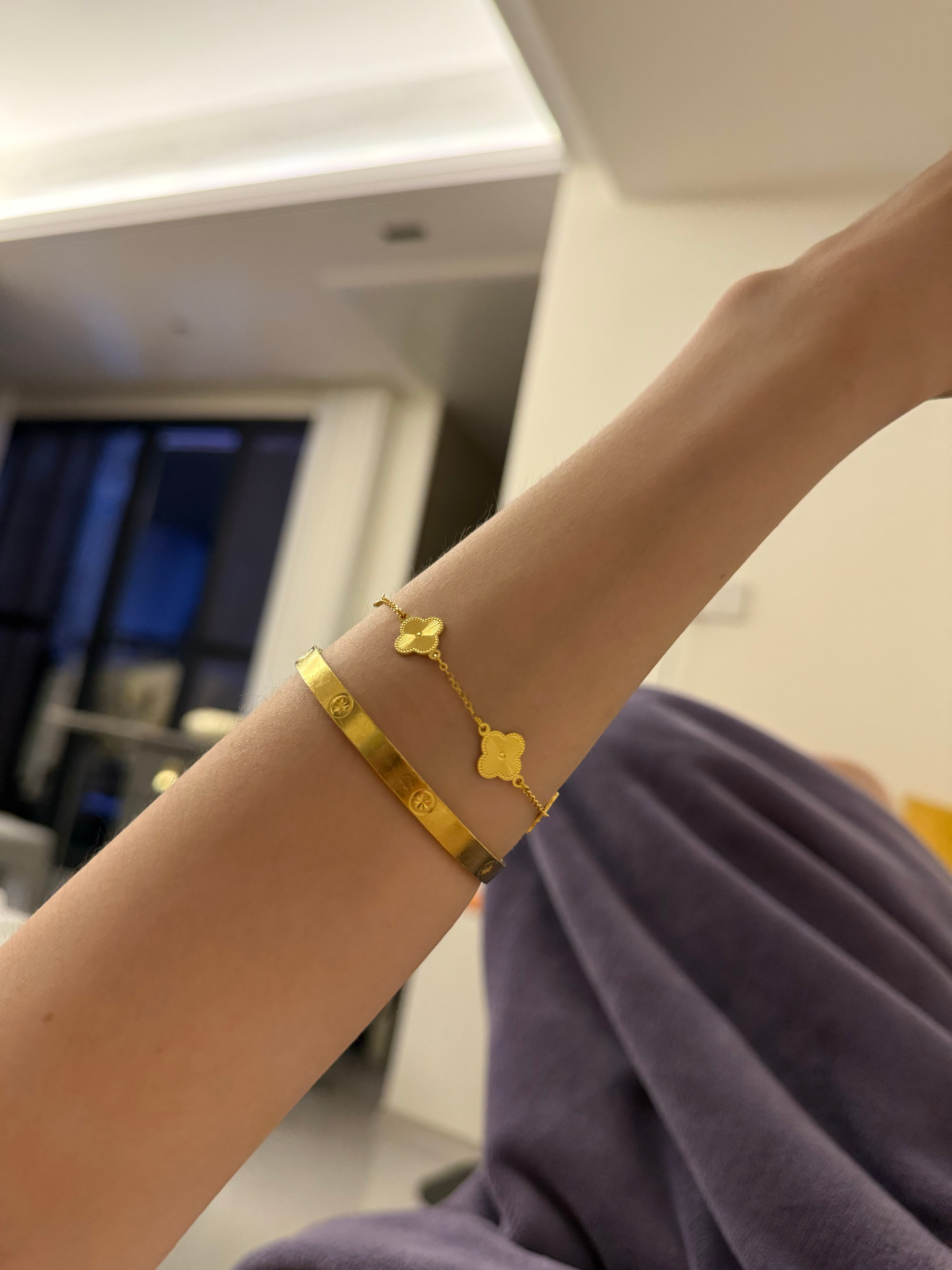 今天去商场发现金价又涨了就这样净赚快2w ​​​