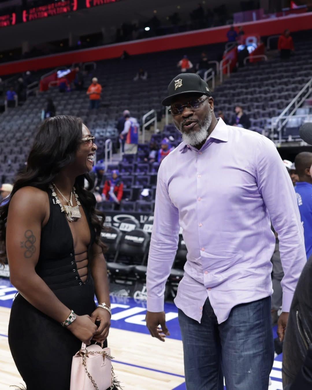 Ben Wallace 降臨Little Caesars Arena 🏀 