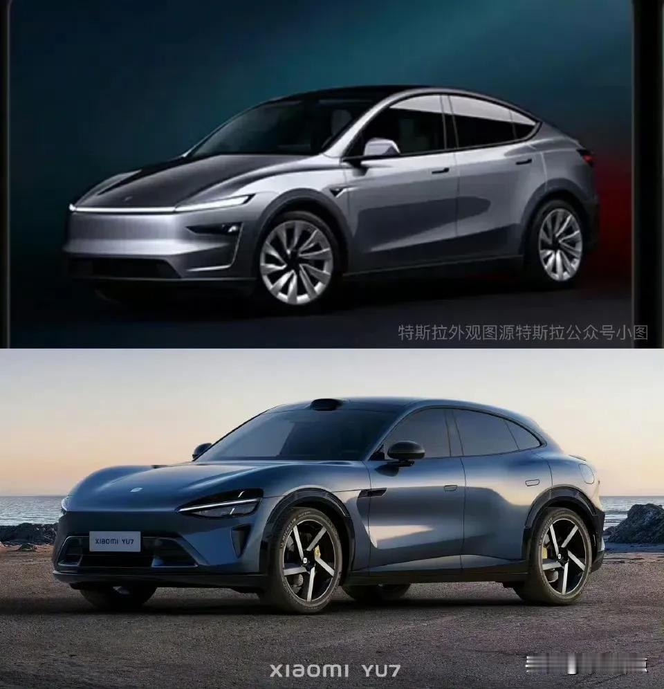 小米YU7和焕新ModelY你更看好谁就外观来说，哪款车最好看呢？