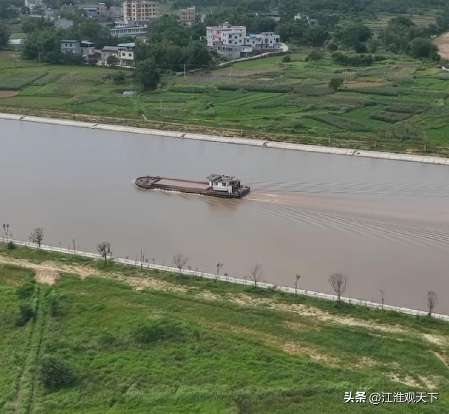 广西的平陆运河即将试通航，是继安徽江淮运河后，完工的第二条人工运河
5月28号，