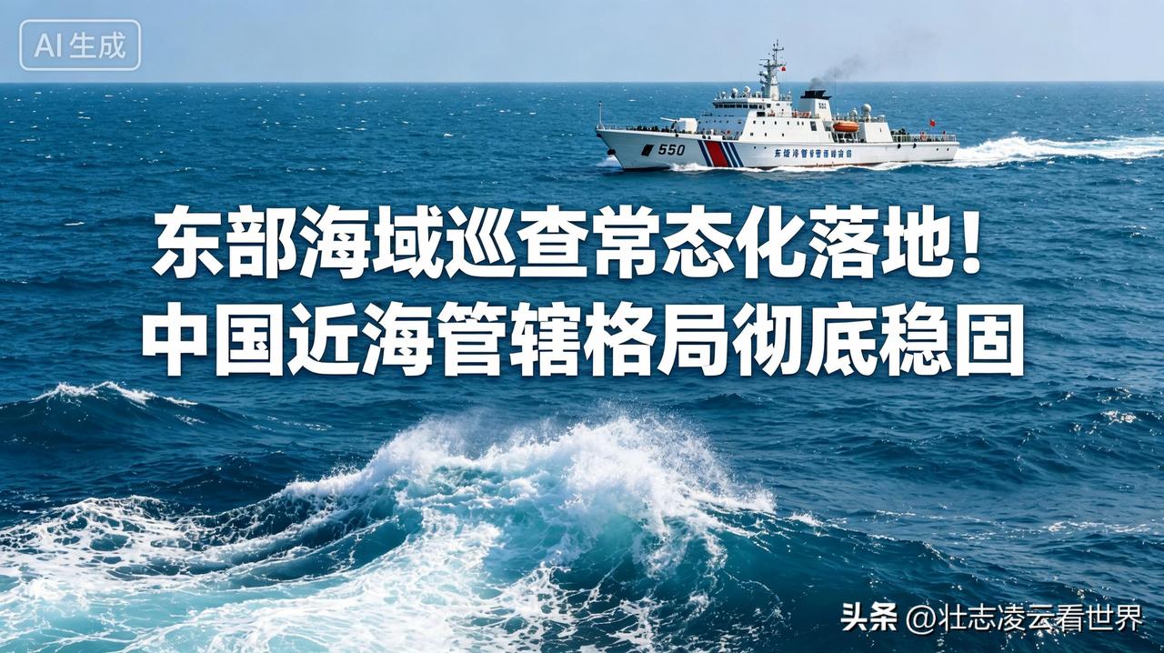 东部海域巡查常态化落地！我国近海管辖格局彻底稳固
 
最近海事公开的东部海域执法