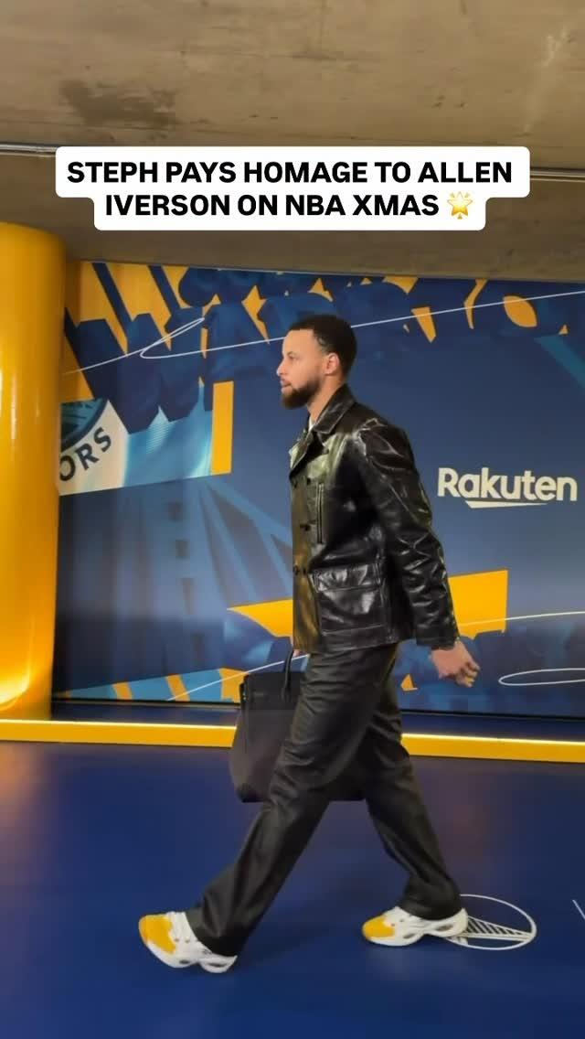 致敬前辈库里是联盟里人品、球品俱佳无人其左右的超巨风范没有之一。
圣诞大战入场库