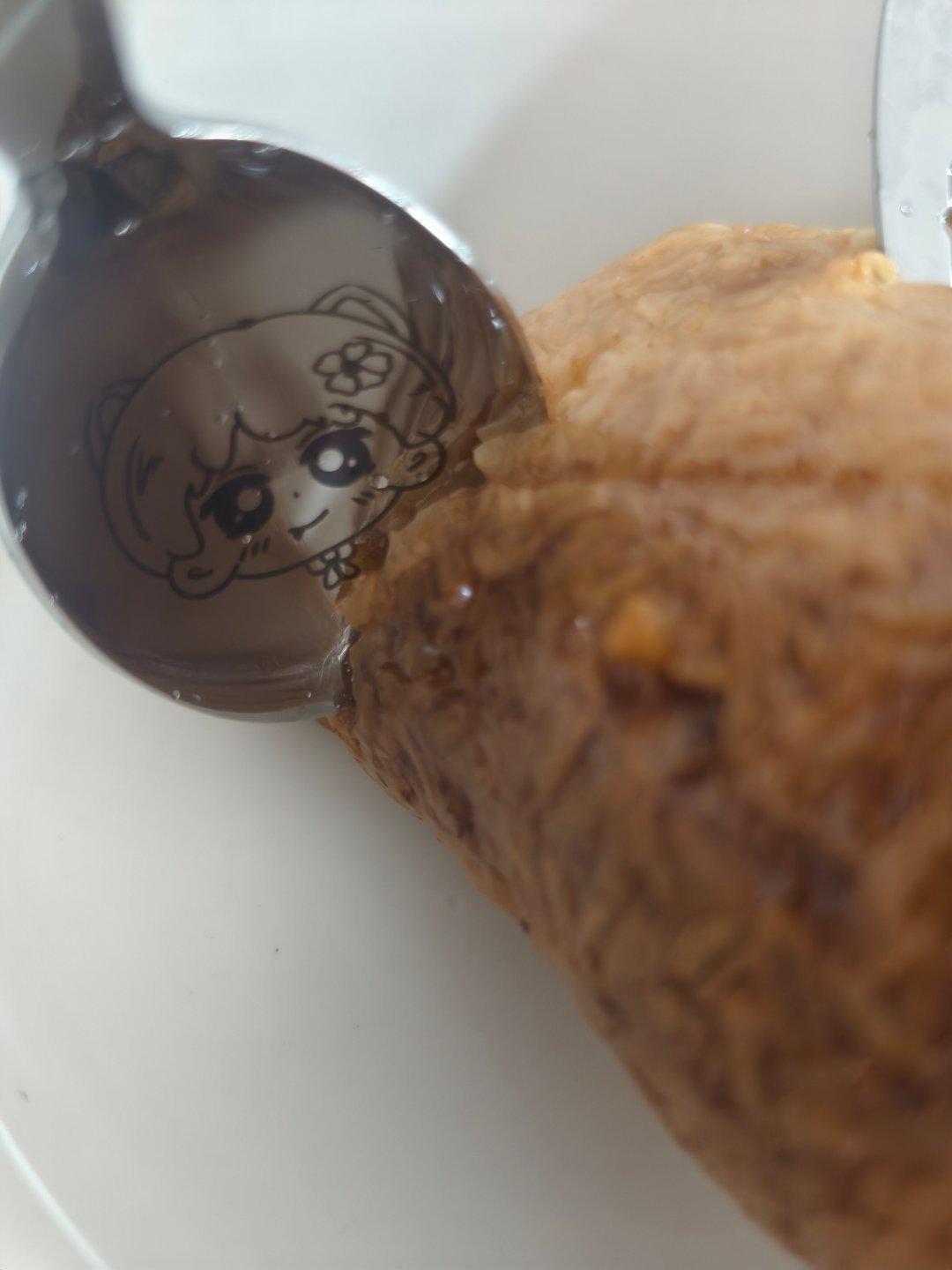 大胆小瑞，竟然偷吃我的早午饭粽子 