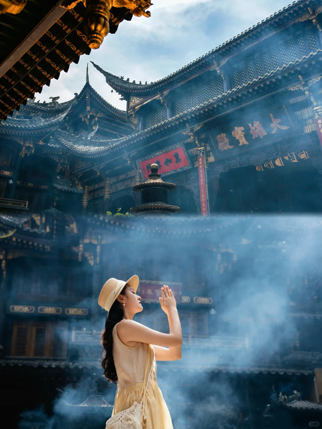重庆罗汉寺｜隐藏在闹市中的千年古刹太绝了…