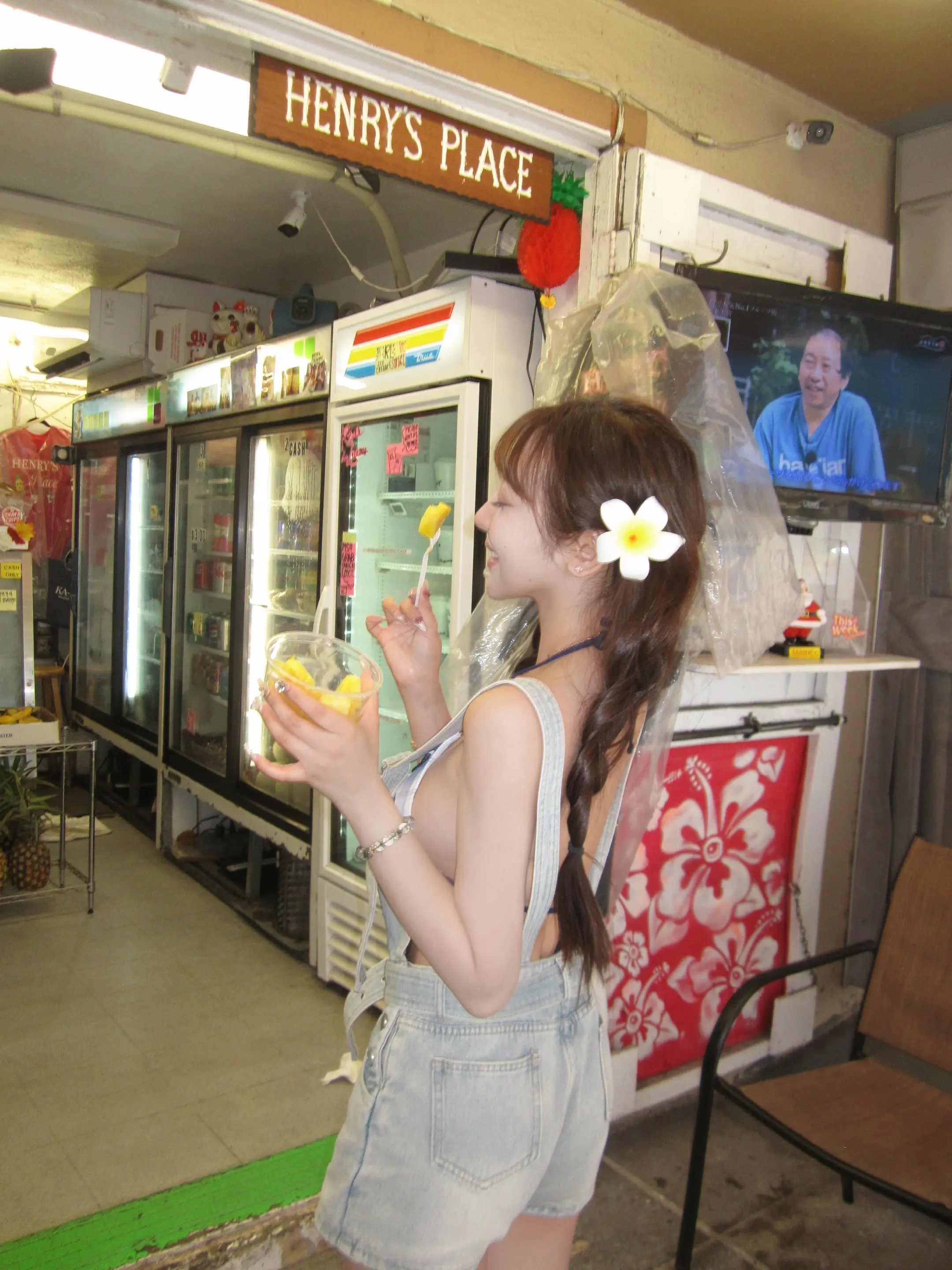 她好甜 得想个办法和她约会🥰
