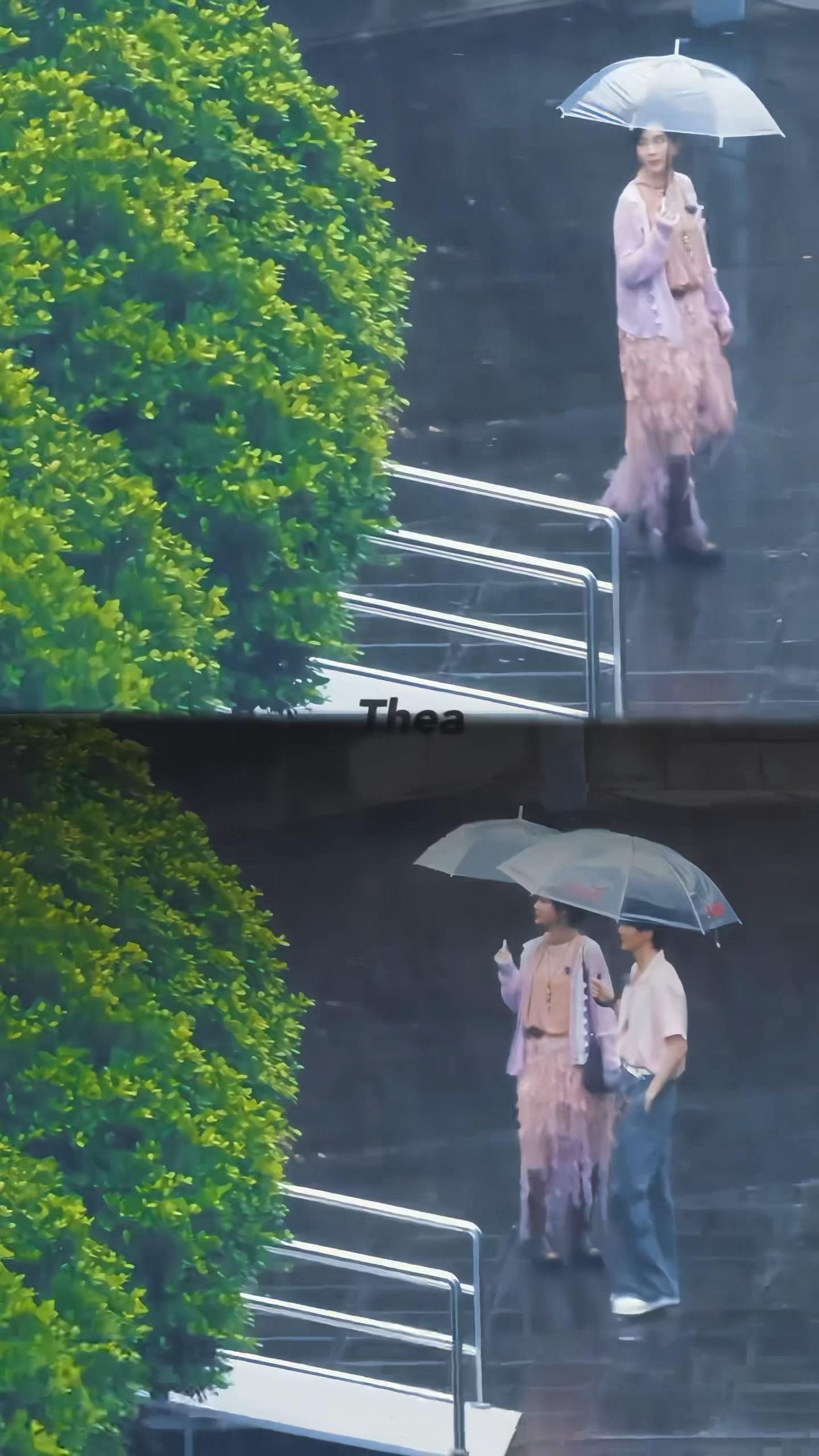一场雨一个故事。