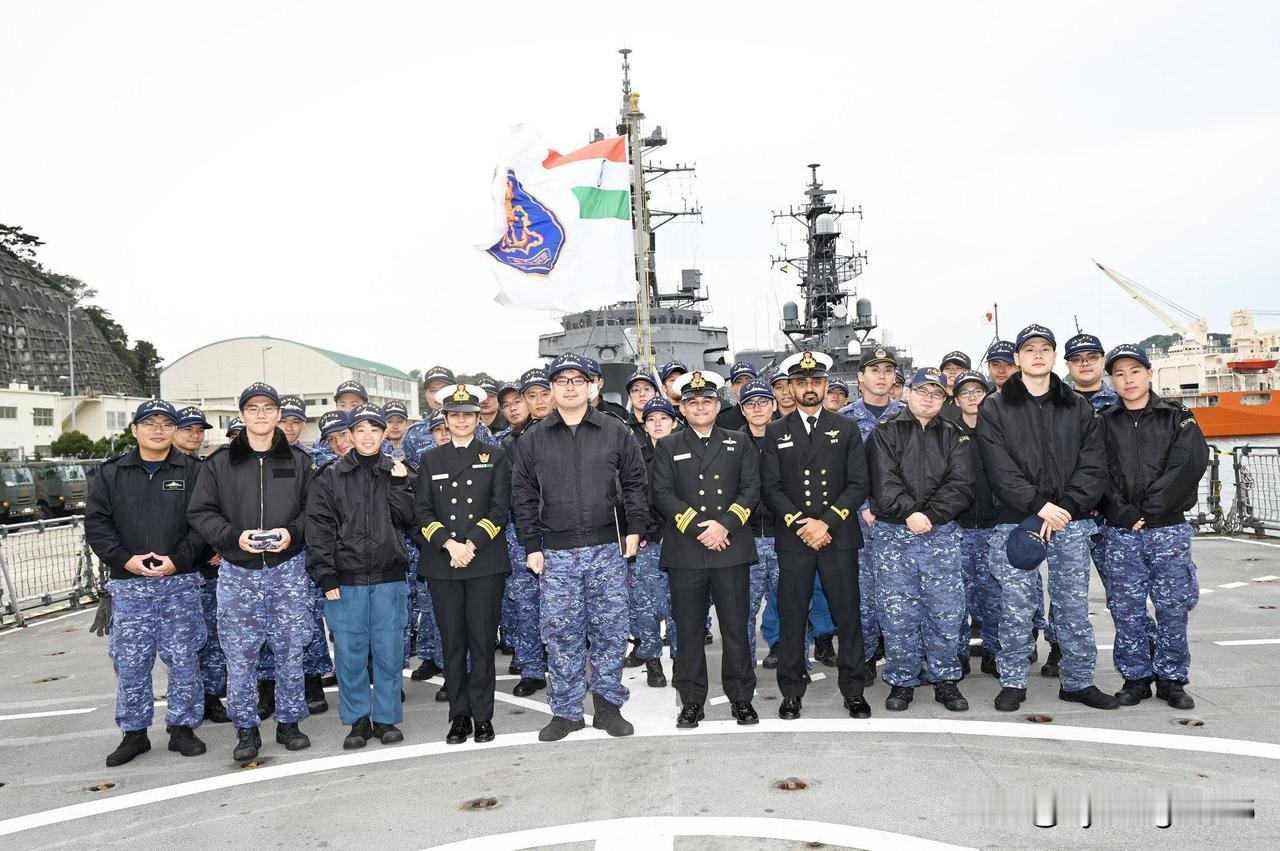 🇮🇳🇯🇵 印度海军护卫舰“萨亚德里”号抵达横须贺海军基地，参加“JAME