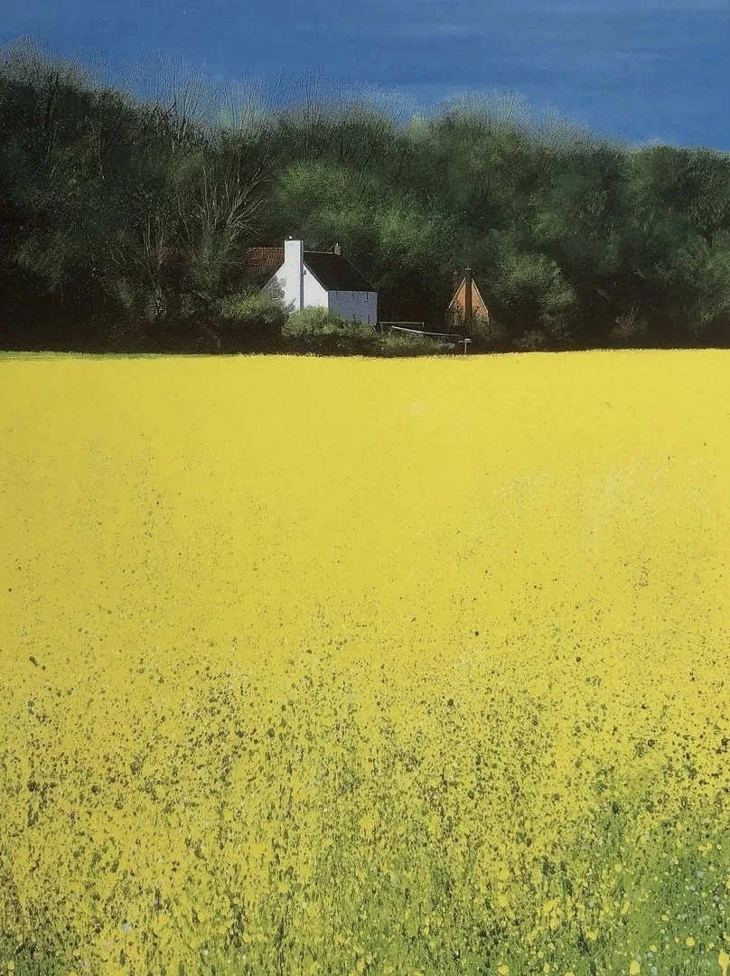 这样高饱和的风景画太纯净了