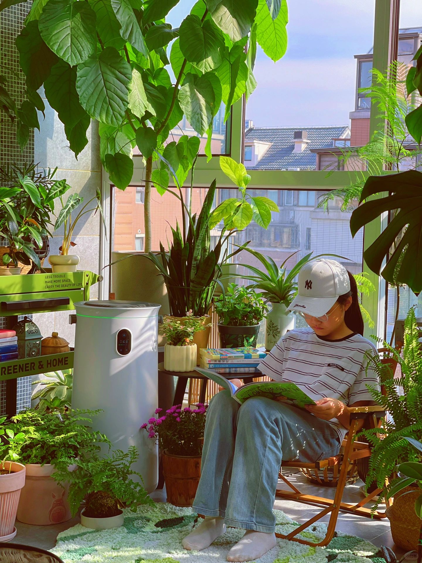 9m²｜阳台绿植角也可以每天变出新花样