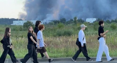 【莫斯科地区Wildberries仓库的火灾终于被扑灭了——袭击发生四天后】公司