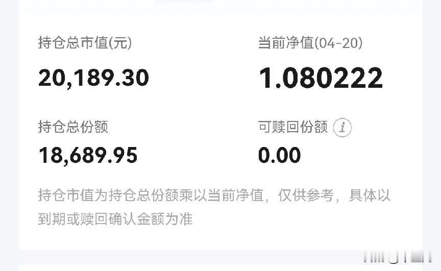 这几天的理财收益太香了，
股市也在往上走，
日子真是越过越好了。
被动收益基本可