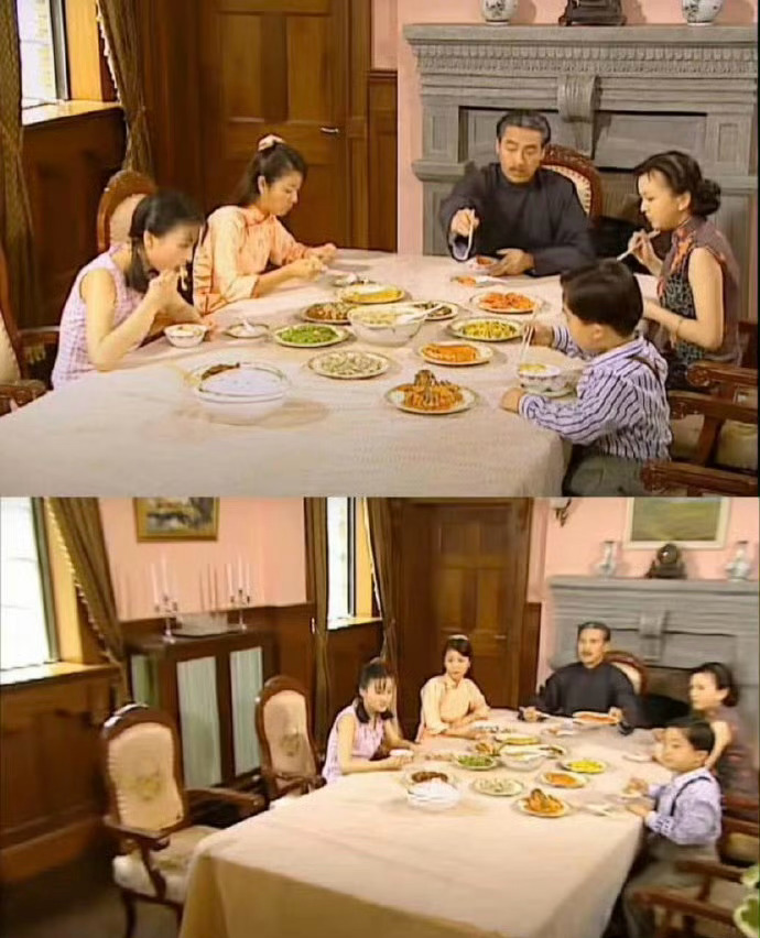 陆振华是真夹不到菜，怪不得整天脾气不太好呢 ​​​