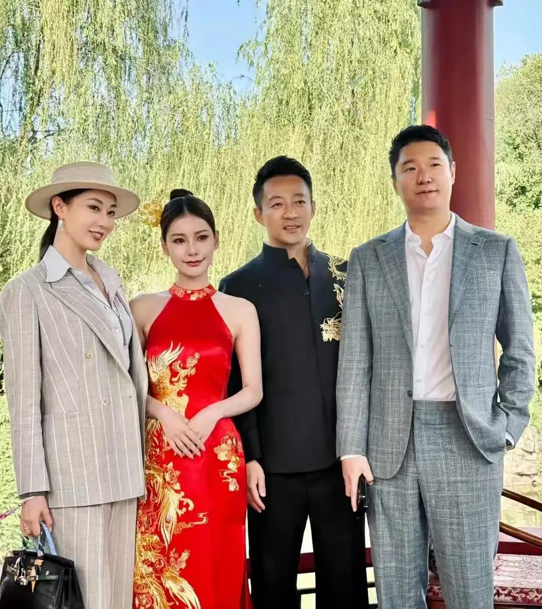 汪小菲结婚了！！！中式美学婚礼惊艳京城：汪小菲马筱梅四合院喜结连理

5月17日