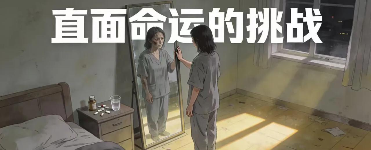 女子患罕见病面容巨变如“裘千尺”，丈夫离去后独自迎战病魔
病房里，病友们都认识汪