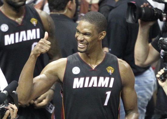 【波什因假摔被罚5千美金 热火上一被罚之人是詹皇 】北京时间6月15日，据美联社