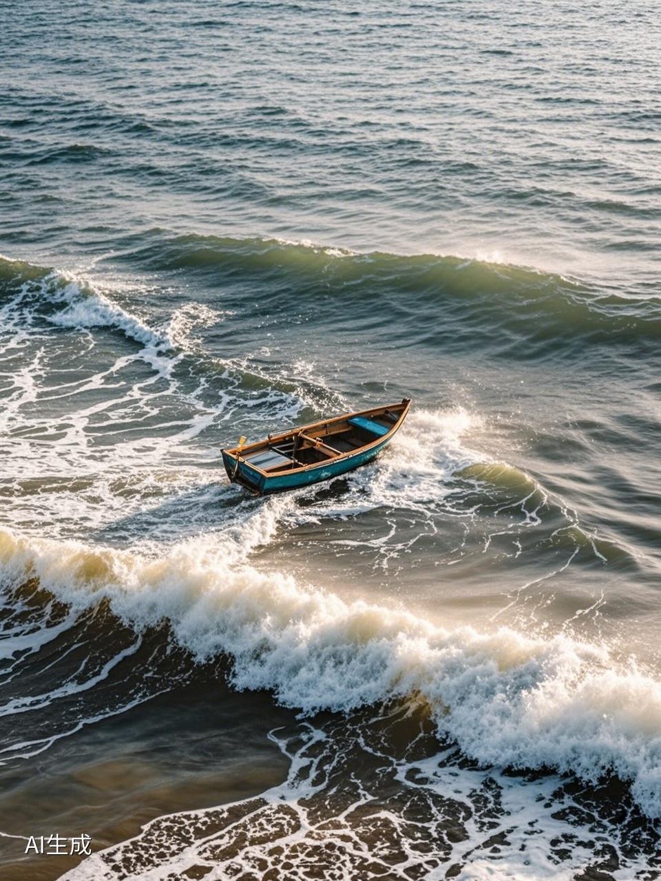 上联：大海无风千层浪，如何对下联下联：孤舟踏浪万里行。