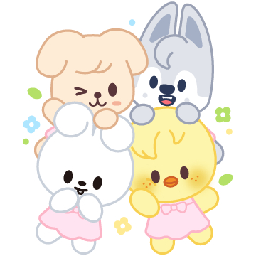 粉嫩囡囡的Fans贴纸上线啦~🎀 