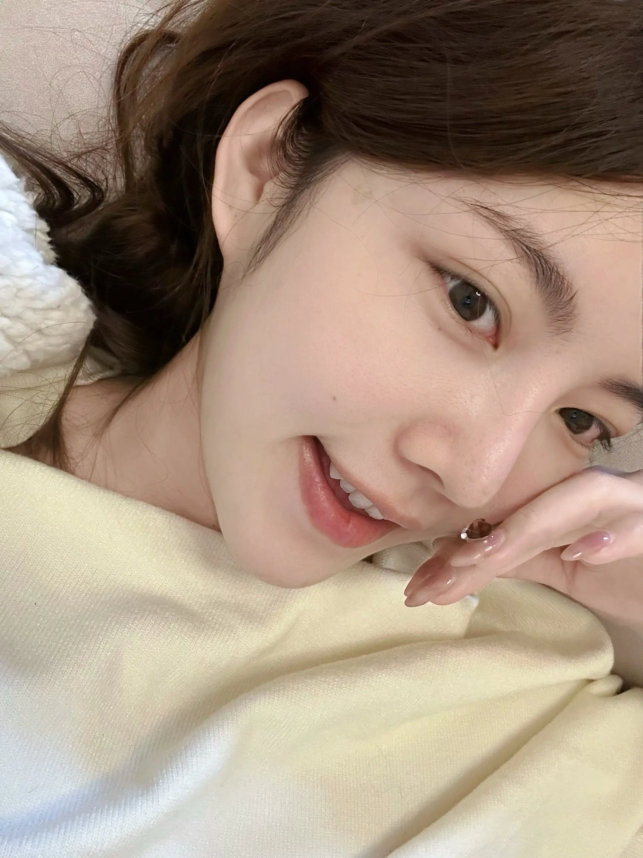 拍照报备一下你的宝贝刚睡醒