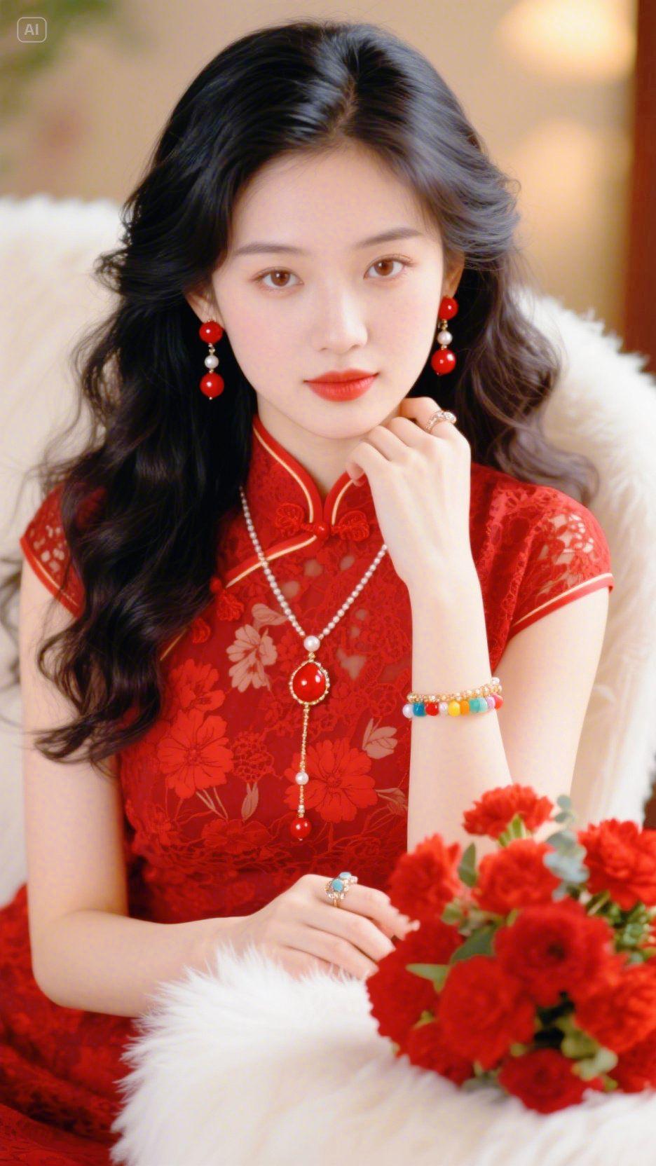 即梦AI 情人节快乐祝天下有情人终成眷属