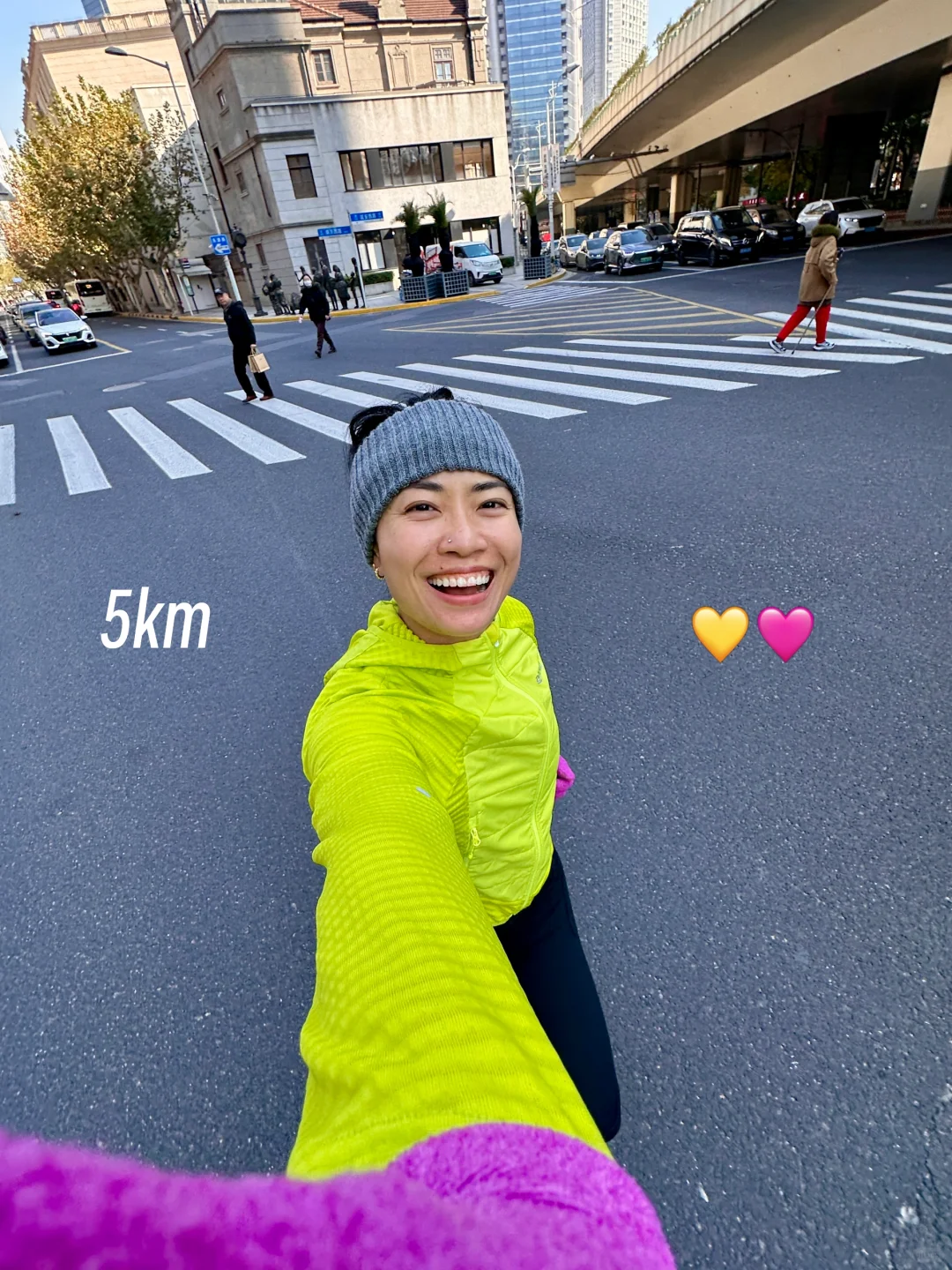 午休跑5km🏃🏻‍♀️‍➡️见缝插针让自己变强