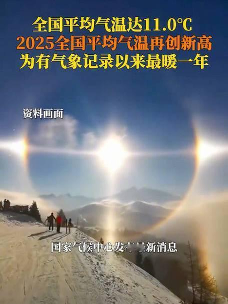 官宣实锤！国家气候中心最新通报，2025年全国平均气温达11.0℃，较常年偏高1