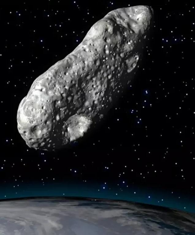 科学猜想文集             (604) 《非圆型小行星是怎么来的？》 
