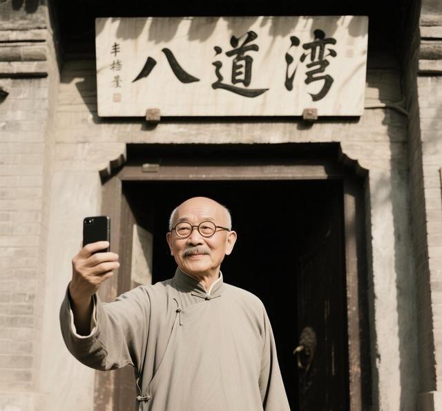 1945年10月一个晚上，北平八道湾家中， 周作人 被捕。面对枪口，他只站起淡然