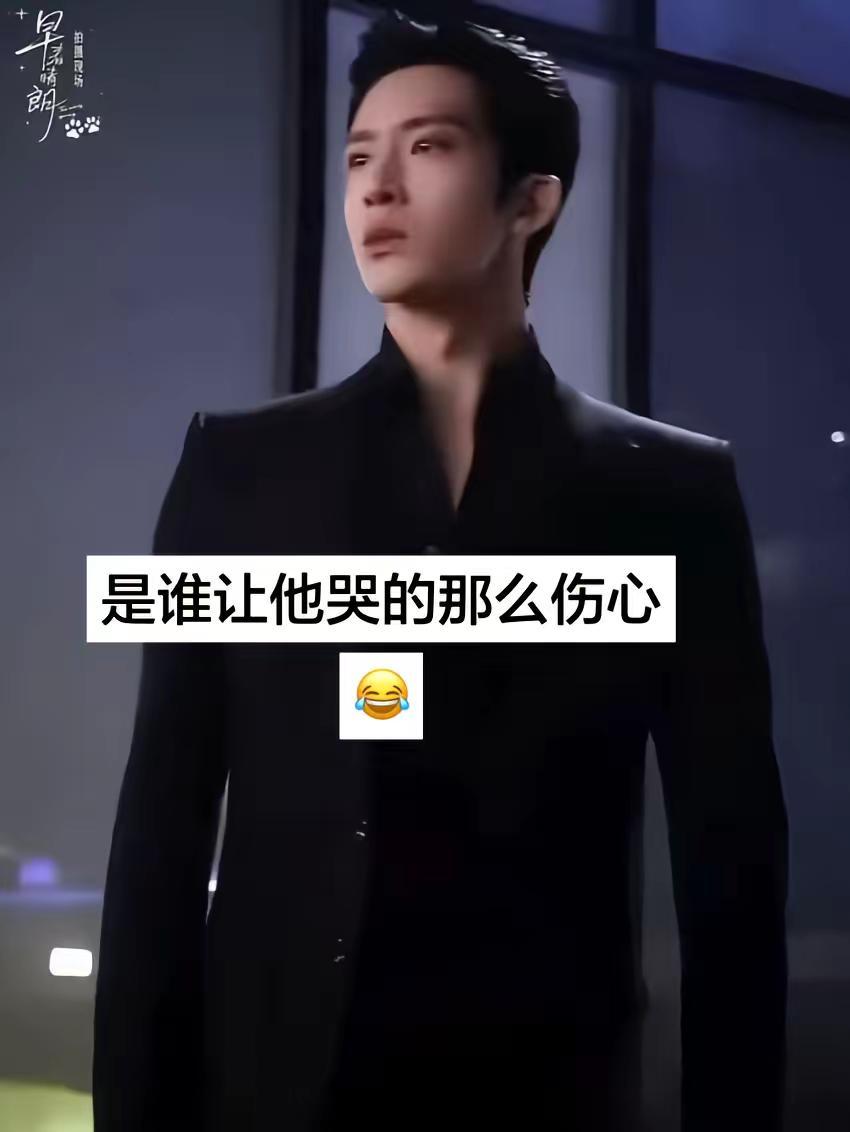 是谁让这个男人哭的那么伤感😂