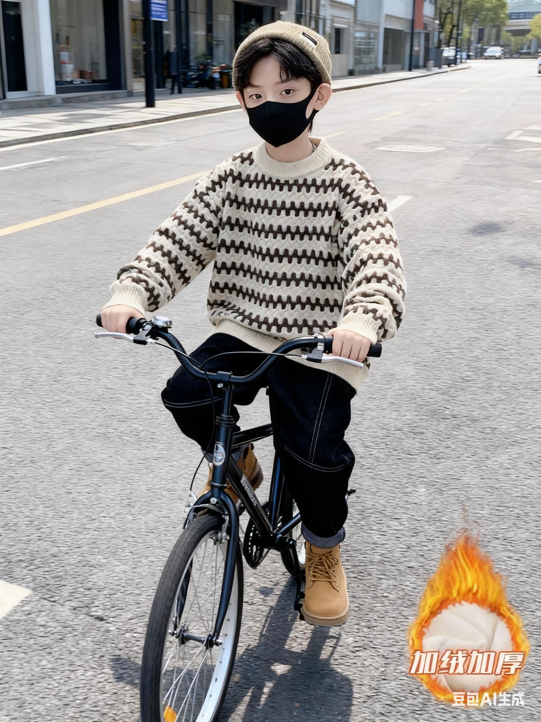 源头实力厂家 高品质童装 加绒加厚针织毛衣 上身即保暖又帅气 内搭外穿都好看百搭