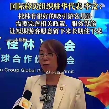 有些有头衔的人往往信口开河，说话不过脑子，胡说八道——国际移民组织驻华代表处代表