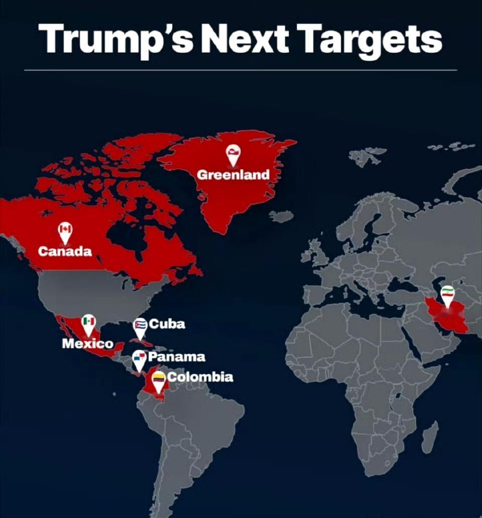 Clash Reports 公布了一张美国可能对主权国家发动袭击的地图

潜在目