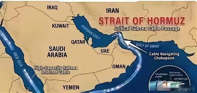 伊朗曝光7根海底光缆！一旦切断，华尔街数万亿流水或成死代码！原来伊朗真正的大杀招