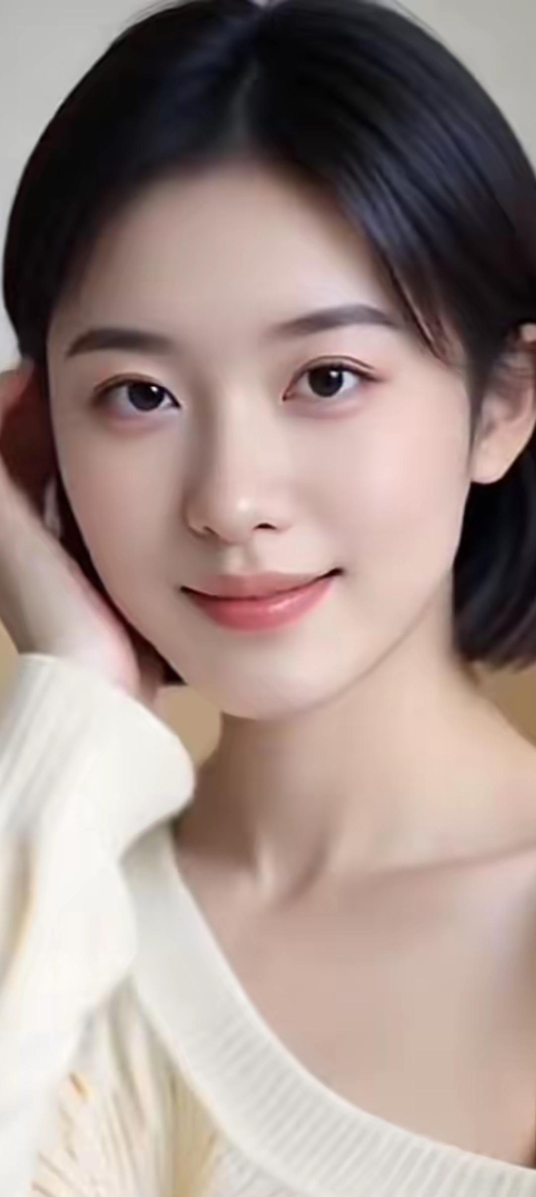 温柔微笑，元气满满的一天从这里开始！😊✨