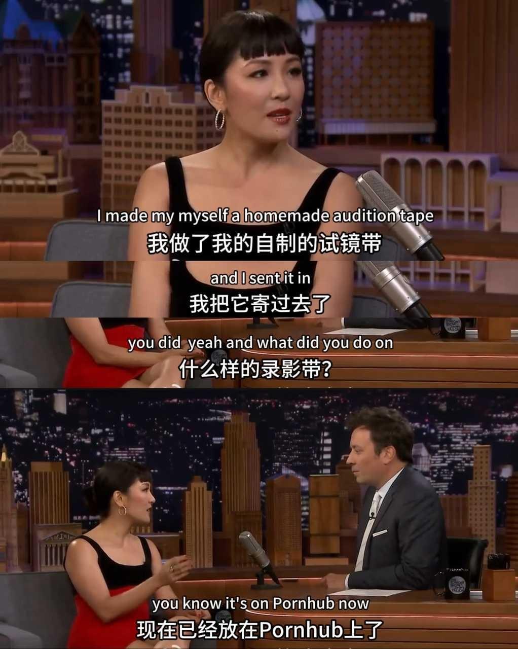 24267【每日一Constance Wu】姐的冷幽默 