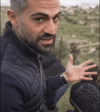 这是近日美国CNN发布的一则现场视频，他们的几名记者在约旦河西岸做自由采访时，一