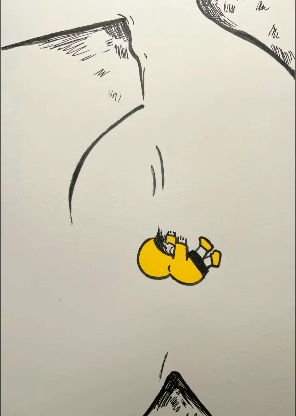 想啥呢？悬崖掉下去，那不是鲜花，那叫彼岸花——