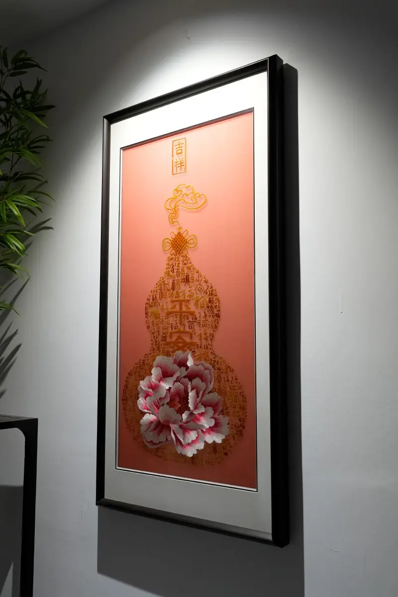 苏绣｜福禄平安，皆在方寸间 苏绣的针脚里，藏着中国人最温柔的祝福。葫芦...