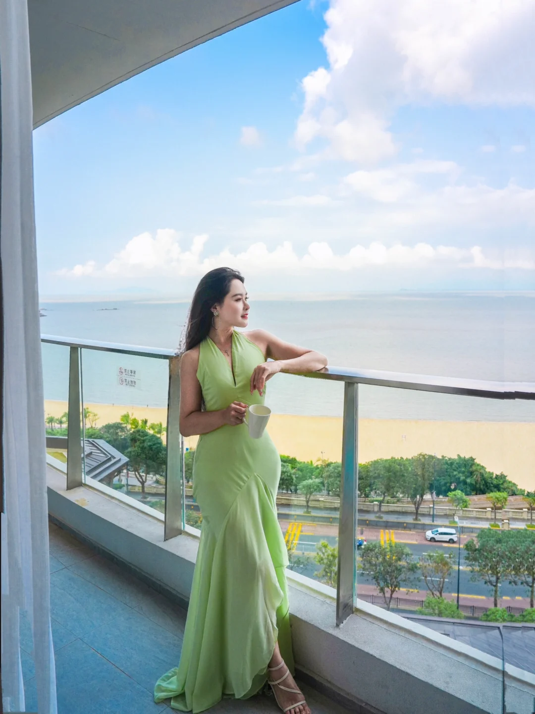 珠海地标staycation，无边泳池同框日月贝
