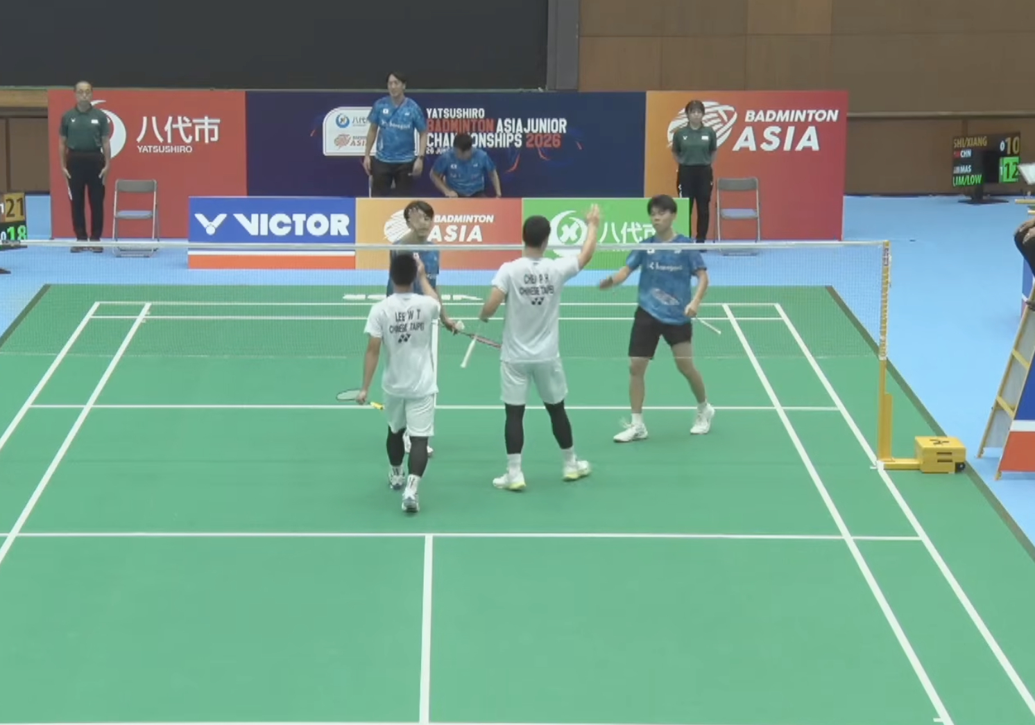 陈秉轩/李威霆 21-18、21-18 🇯🇵奥真优/山城政人半决赛：冯奕朗/