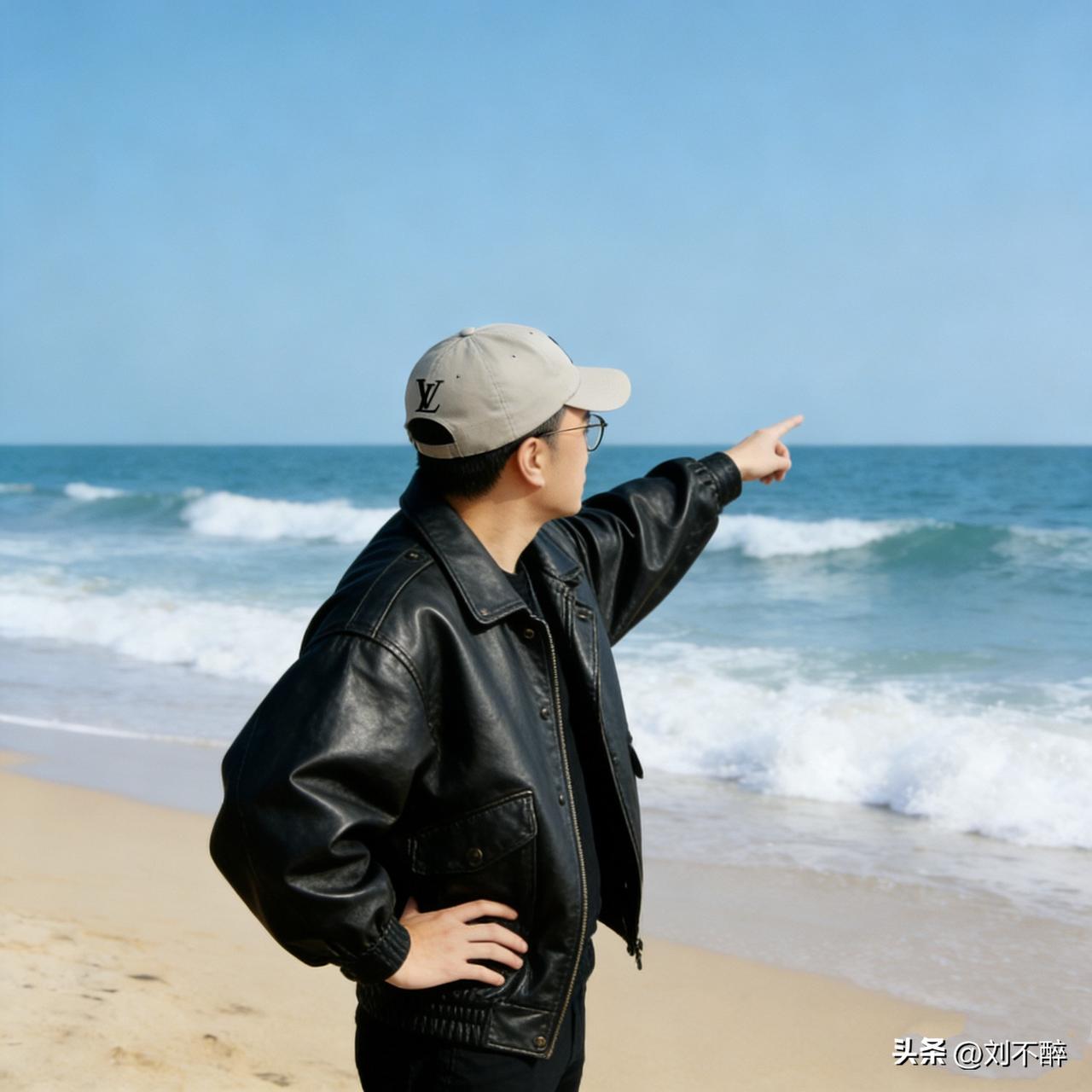 我手指的方向是宝岛！

看似近在咫尺，

却觉归家之路如此迢遥！

不过一水之隔