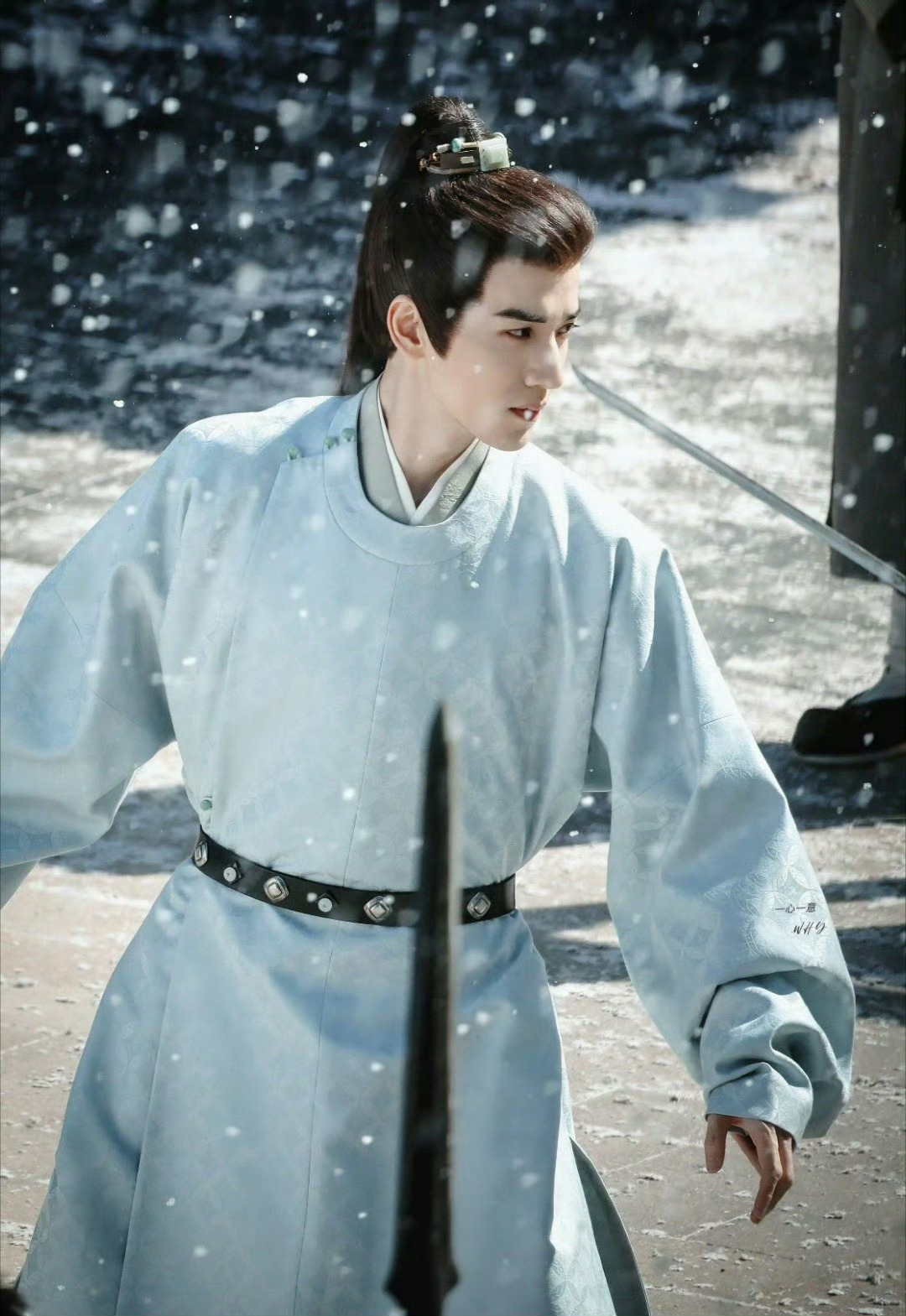 李一桐/陈星旭、王弘毅金枝，用的宋制落地造型 