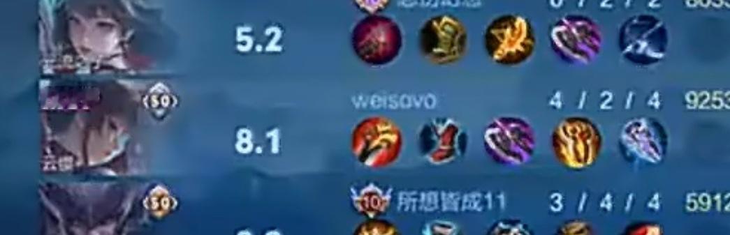我就说怎么两把c的射手中间有一把0-5的守约看时间应该是和yyh队友换号玩了此时