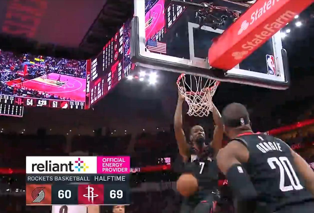 半场火箭69:60小开。
杜兰特20分
小贾15分
申宝12分
阿门11分
奥科