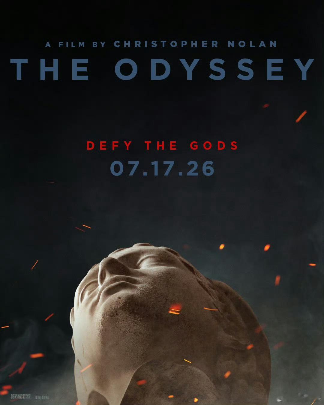 [心]诺兰新片《奥德赛》(The Odyssey)发布最新预告海报[憧憬][色]